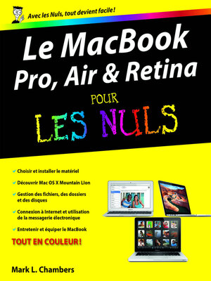 cover image of MacBook (Pro, Air et Retina) Pour les Nuls